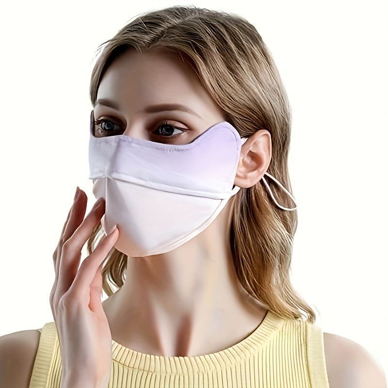 Gradient Breathable Sunproof Mask UV Protection