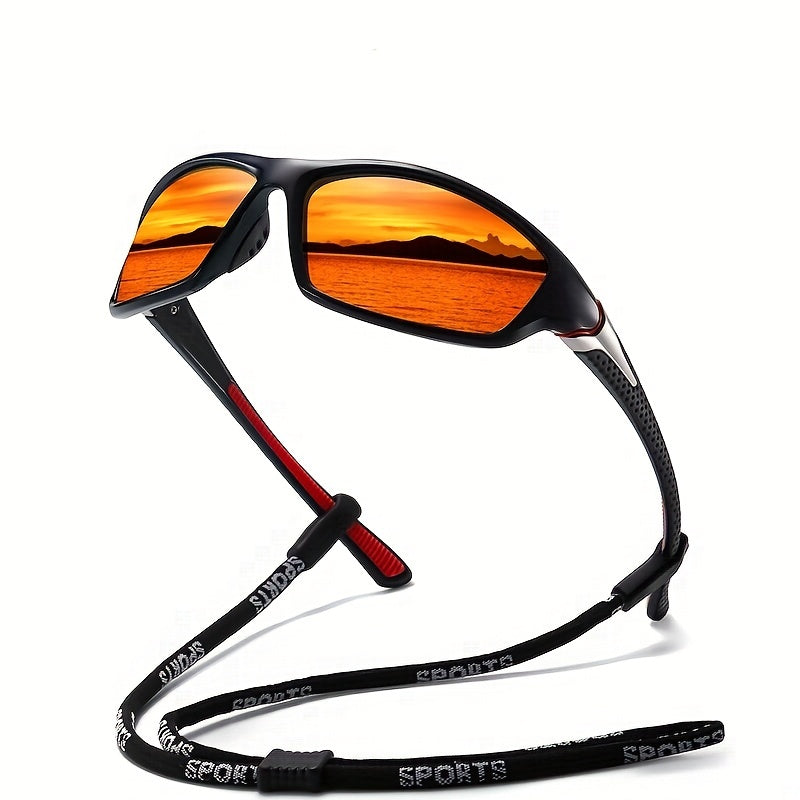 Aolong Polarized Sports Sunglasses Men's Colorful Changing Cycling Night Vision
