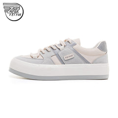 Women's Colorblock Platform Sneakers Low Top Shoes