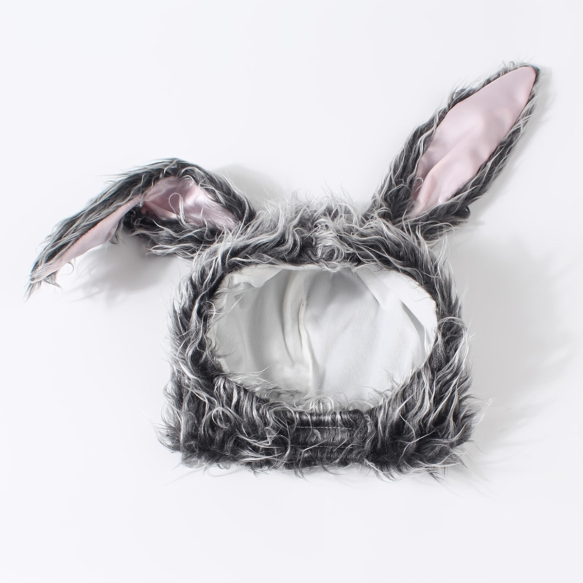 Plush Bunny Ears Hat for Women - Warm Ear Protection