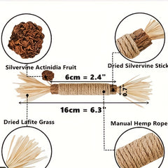Silvervine Chew Stick Catnip Toy for Teeth Cleaning & Fun