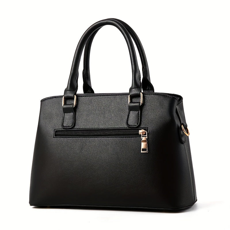 Classic Tote Satchel Bag All Match Shoulder Bag Work Pendant