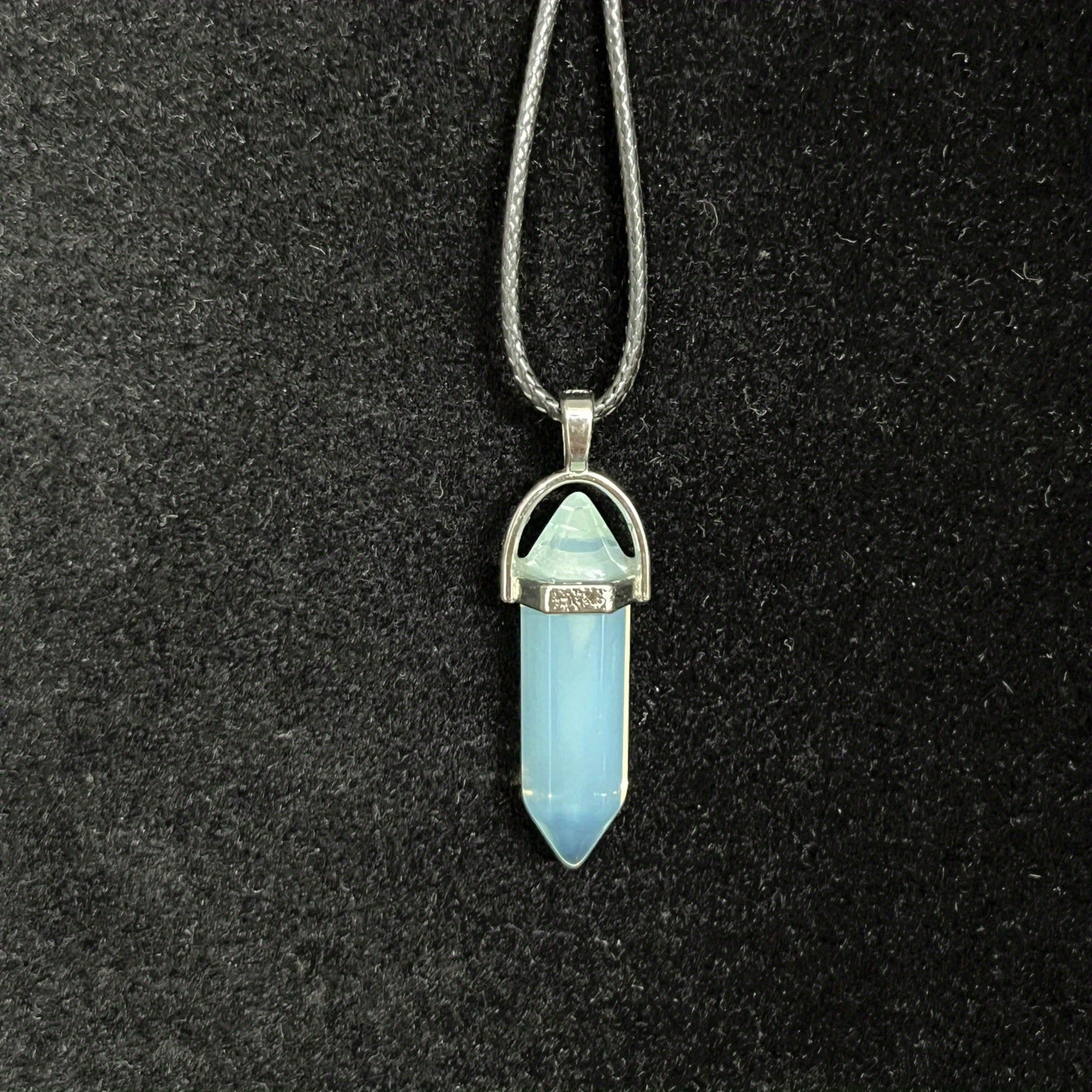 Colorful Chakra Pendant Crystal Pointed Prism Shape Pendants for Jewelry Making