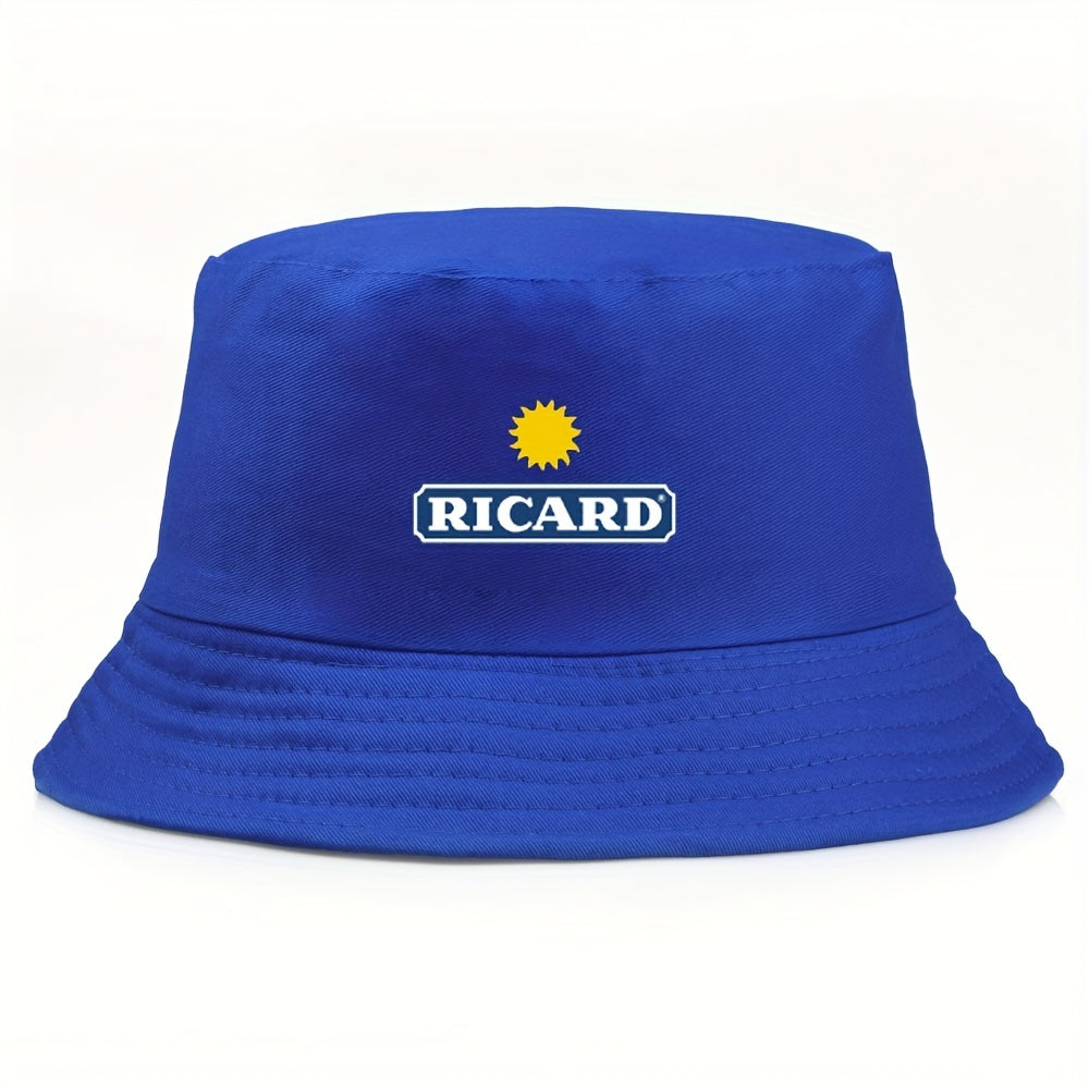 Unisex Bucket Hat Solid Cotton Sunscreen Fisherman Cap Lightweight Couple