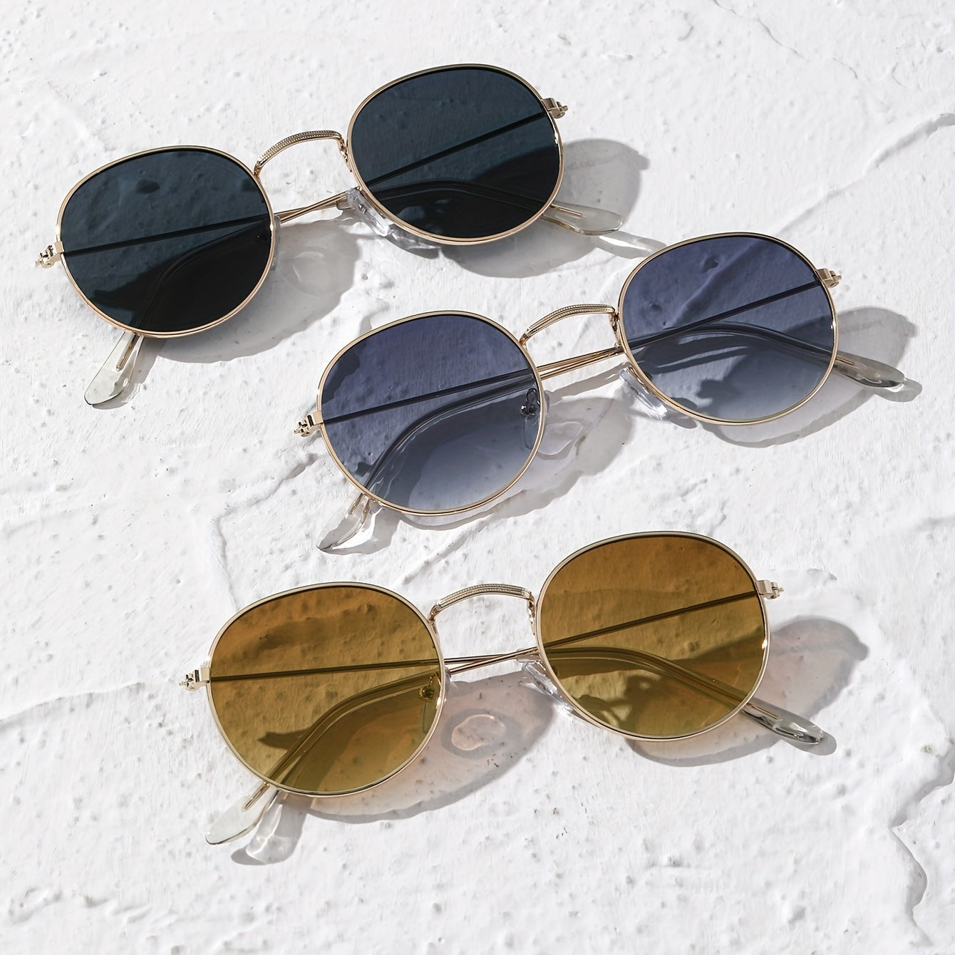 3 Pack Men's Colorful Casual Sunglasses