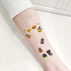 30 Waterproof Tattoo Stickers Halloween Series