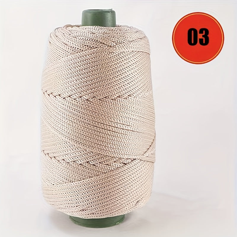 100% Polyester Viscose Thread Hand-knitted Sun Hat Yarn