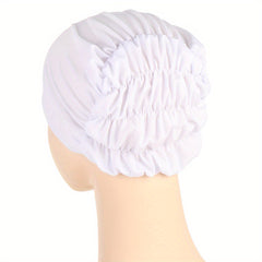 Solid Head Scarf Turban Adjustable Breathable Head Wrap Lightweight Chemo Cap