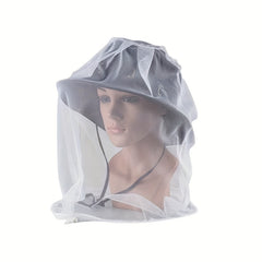 Outdoor Mosquito Hat Fishing Sunscreen Mesh Face Mask Insect Proof Hat