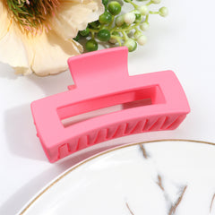 Rectangular Cutout Hair Claw for Thick and Thin Hair