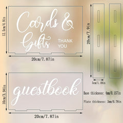 Acrylic Wedding Reception Sign Rustic Farmhouse Beach Party Home Decor