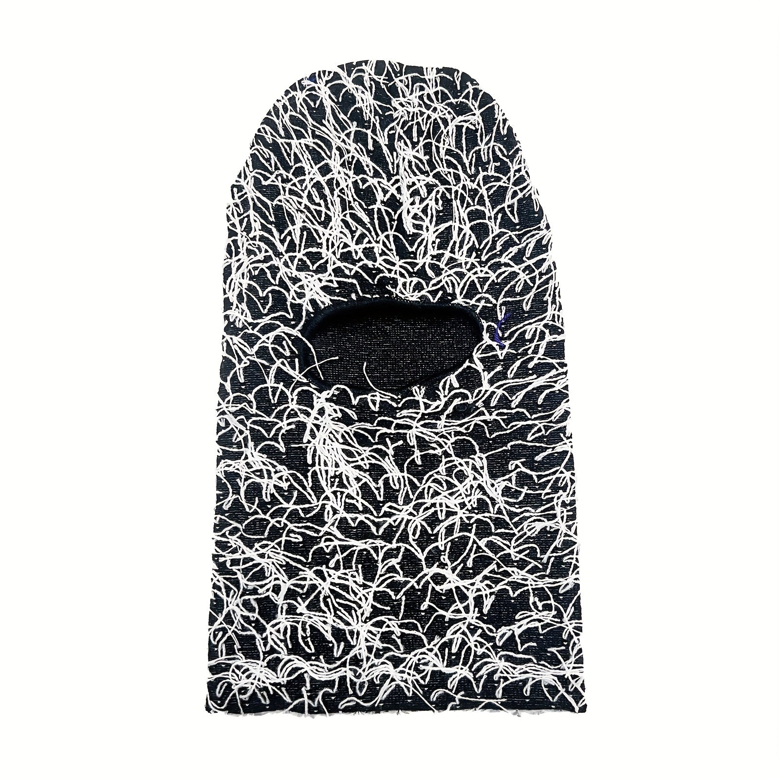 Camouflage Knitted Beret Headwear Men Women Woolen Cap