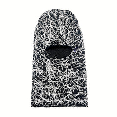 Camouflage Knitted Beret Headwear Men Women Woolen Cap