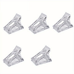 5 Pcs Nail Extension Clips Quick Building Fingernail Forms Tips Tools