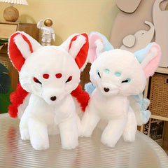 Realistic Sitting Fox Stuffed Animal Toy Doll Decoration Gift