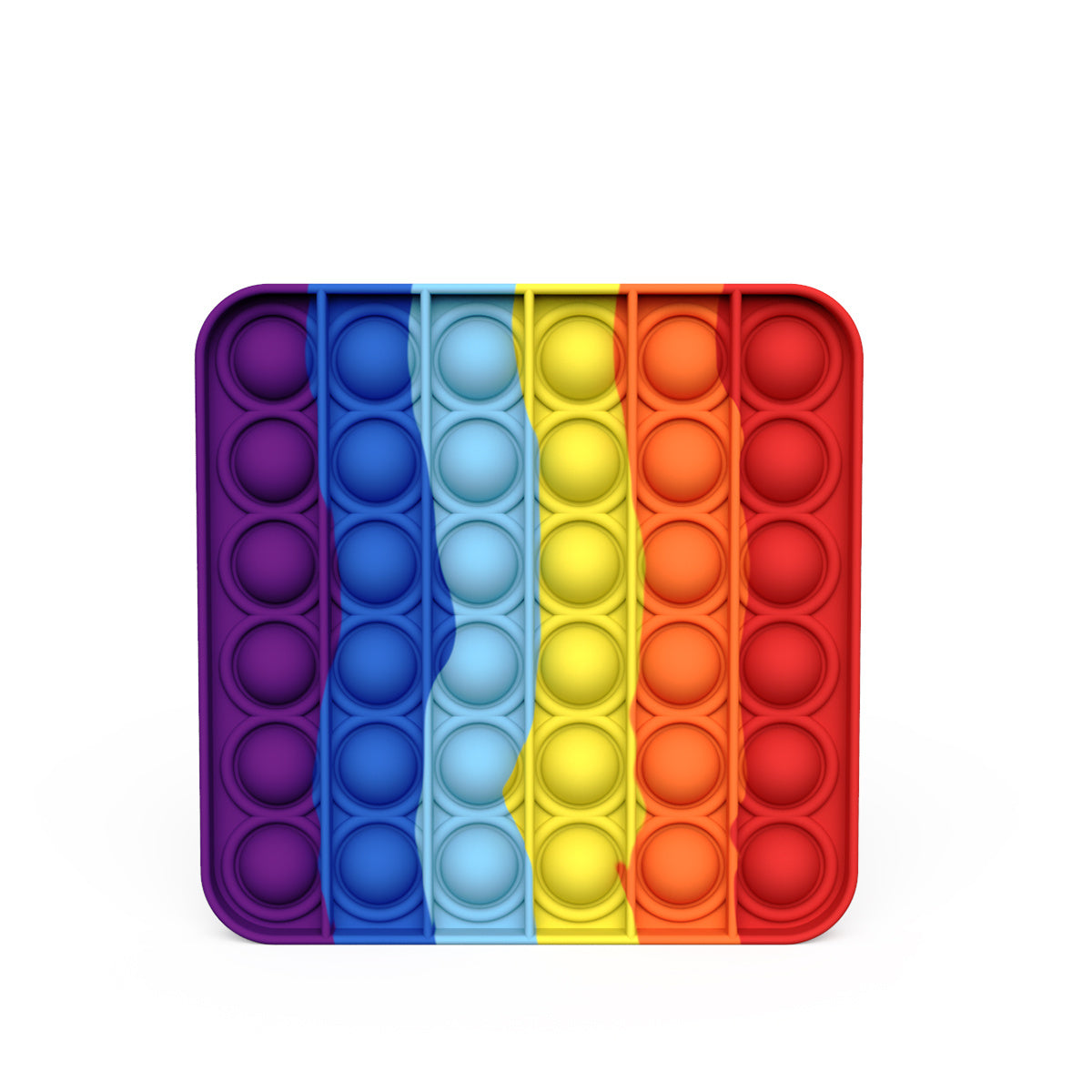 Square Fidget Bubble Popper Pop It Sensory Toy For Kids And Adults