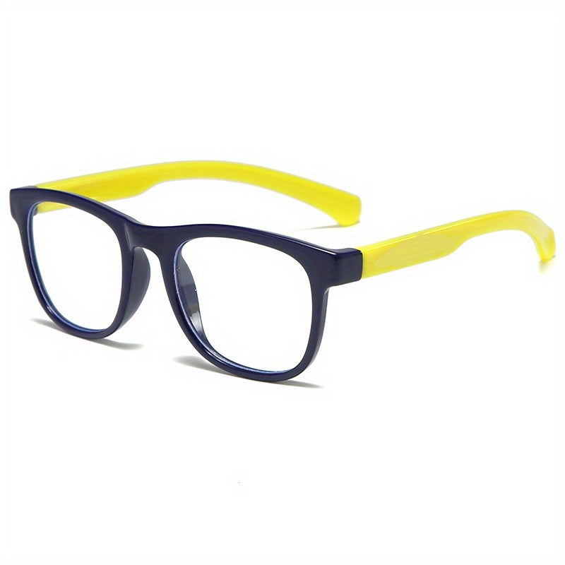 Boy's Silicone Anti Light Glasses Children's Anti UV Eye Protection Glasses