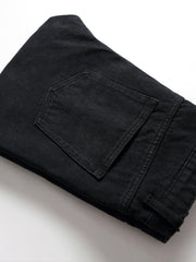 Men's Classic Ripped Jeans in Blue Wash