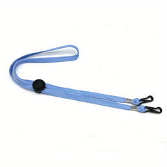 2pcs Fisherman Hat Windproof Rope Anti-falling Sun Hat Belt Cloth Lanyard