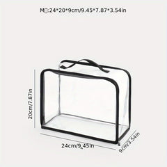 Portable Transparent Toiletry Bag Travel Storage Bag