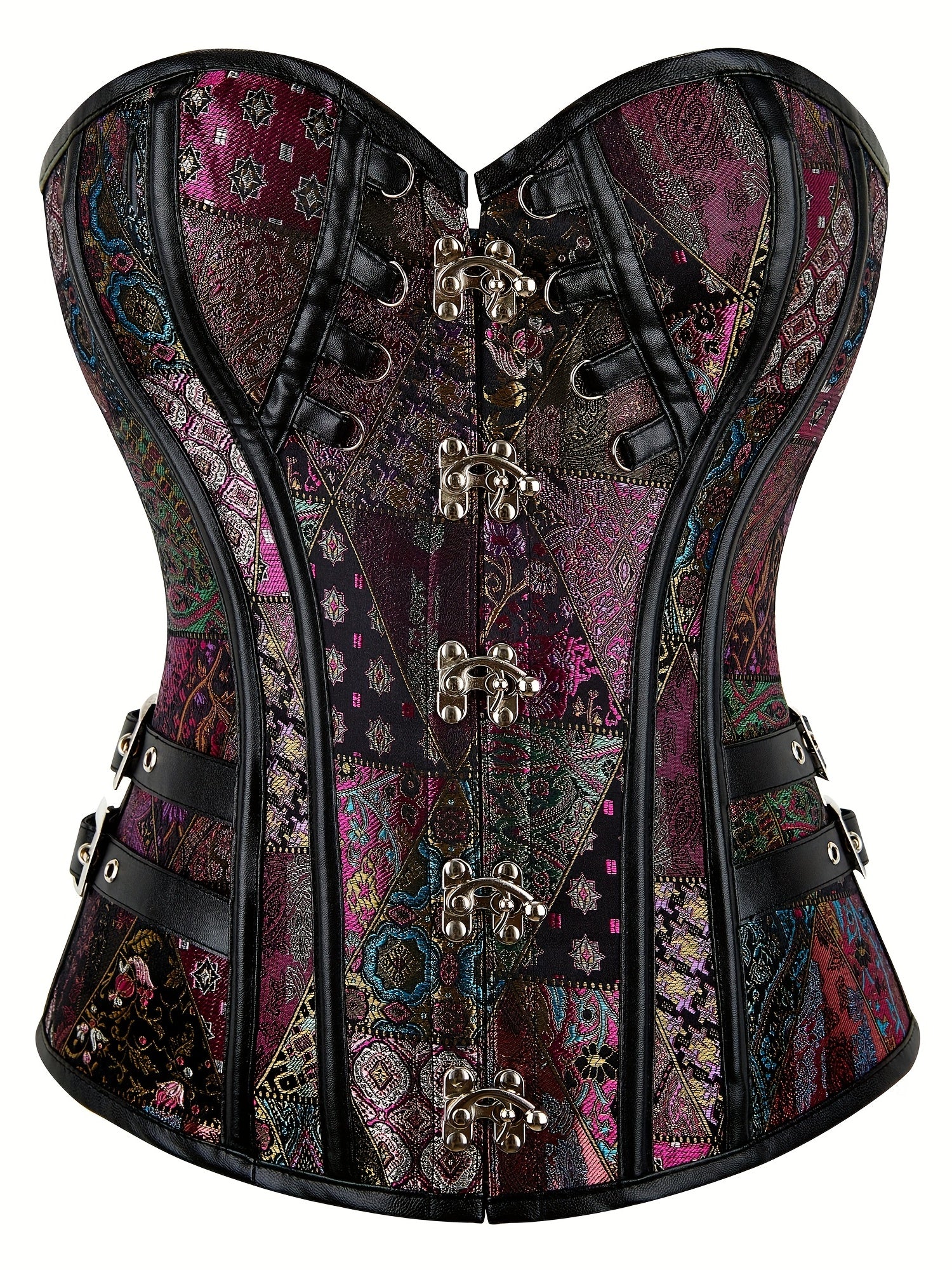 Gothic Corset Bustier Lace Up Body Shaper Women's Lingerie