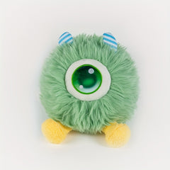 WOOFABLE One Eyed Monster Plush Toy Green Stuffed Animal Halloween Gift