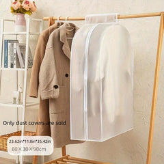 Washable 3D Clothing Dust Cover Hanging Clothes Bag