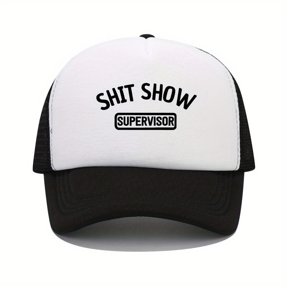 Mesh Baseball Cap Curved Brim Sunshade Summer Hat Men Women