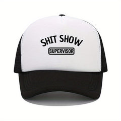 Mesh Baseball Cap Curved Brim Sunshade Summer Hat Men Women