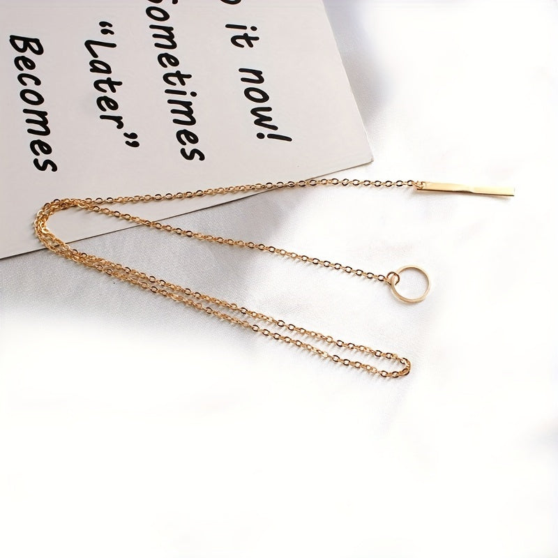 Women Punk Charm Necklace Pendant Christmas Gift Jewelry