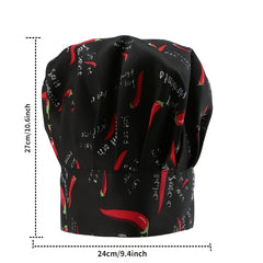 Chef Hat for Men and Women - Food Hygiene and Comfortable Wear