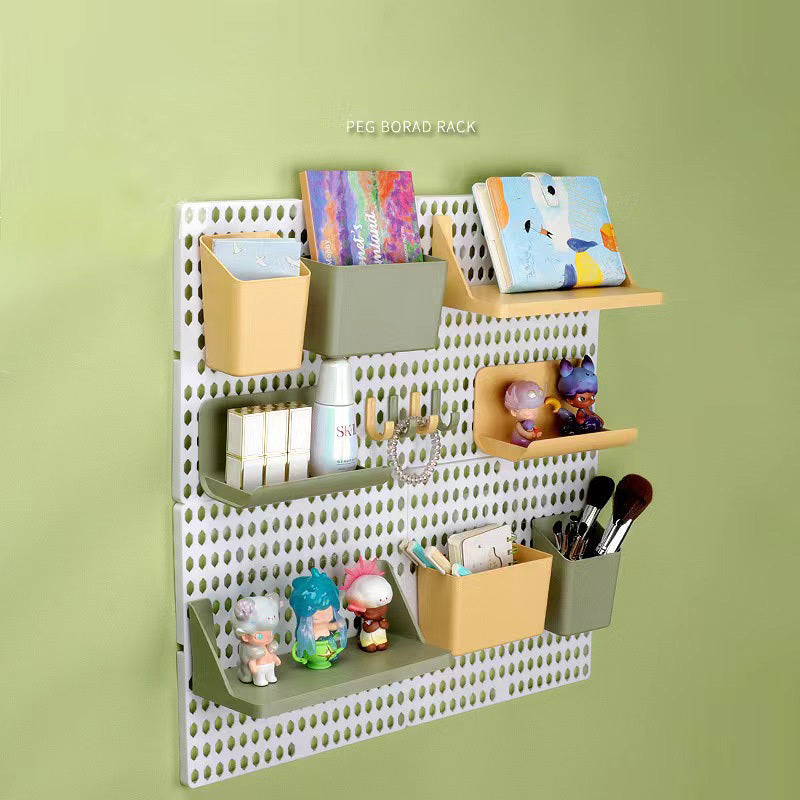 Hole Wall Hanging Storage Rack Household Perforated Board Wall Storage Rack