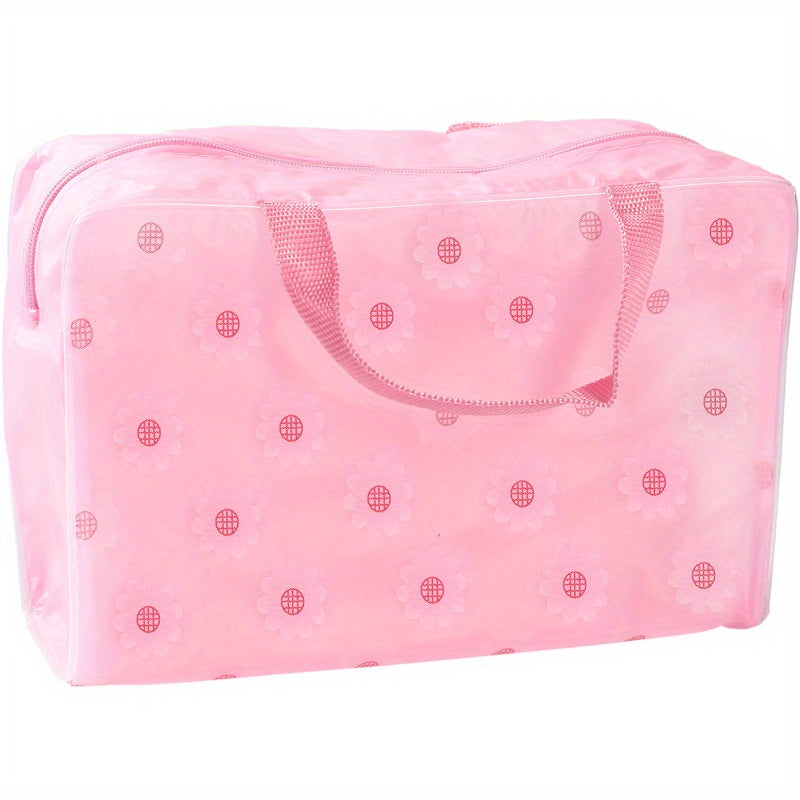 Transparent Travel Cosmetic Bag Waterproof Large Capacity Wash Bag