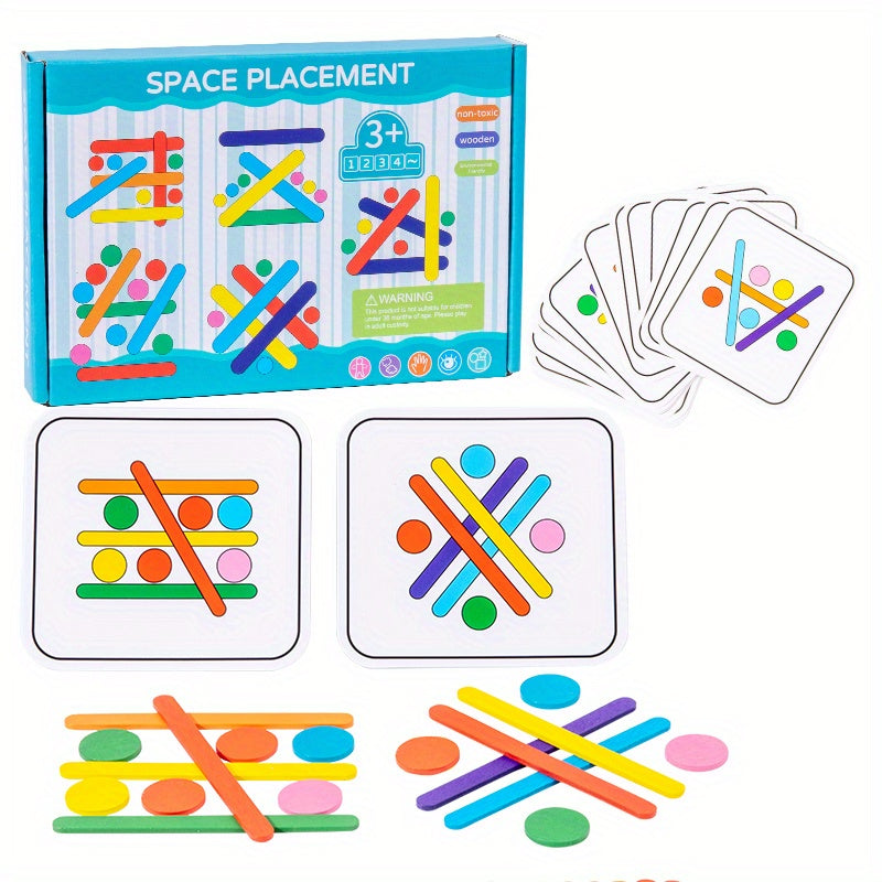 Montessori Educational Math Toys Wooden Match Sticks