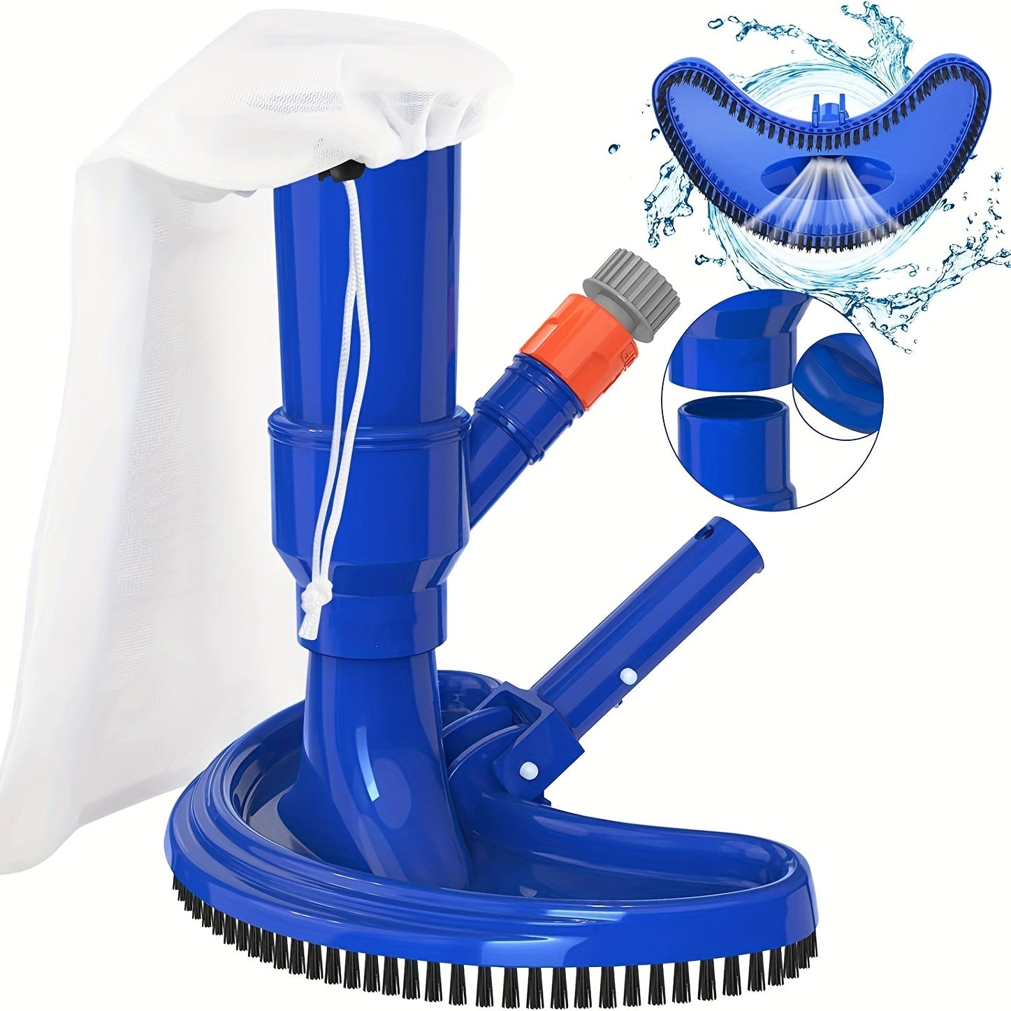 Crescent Nozzle Suction Pool Head Swimming Pool Jet Sewage Suction Head
