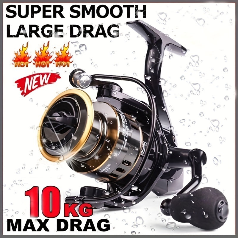 HE1000 7000 Spinning Reel Metal Cup Metal Rocker Arm 5 2 1 Gear Ratio