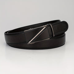 Men's Leather Belt Automatic Buckle Casual Versatile Belt
