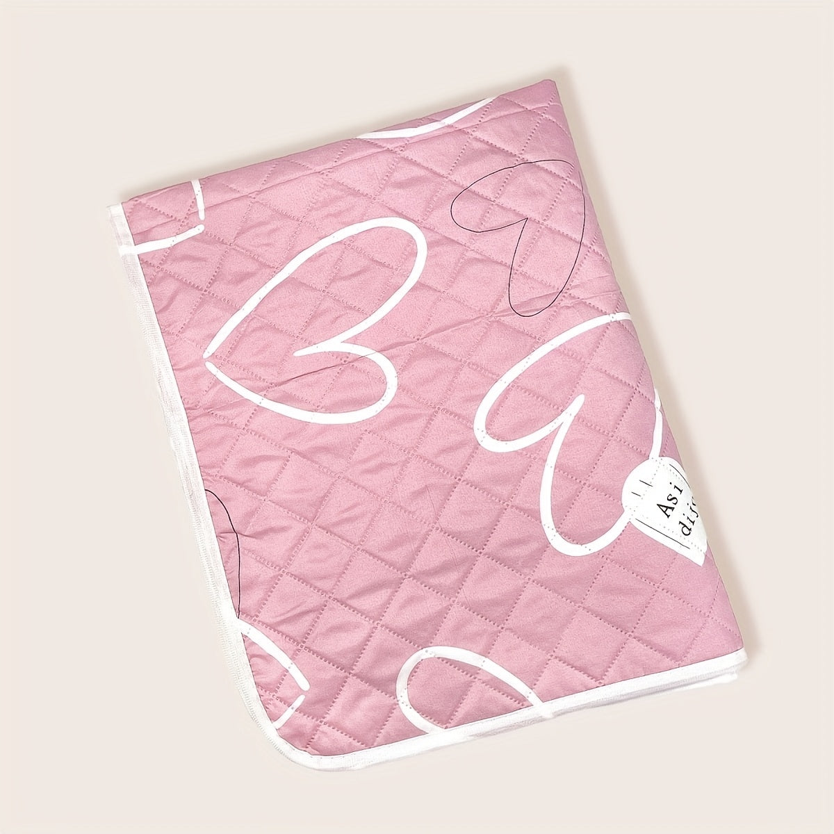 Heart-Shaped Washable Diaper Pad for Babies