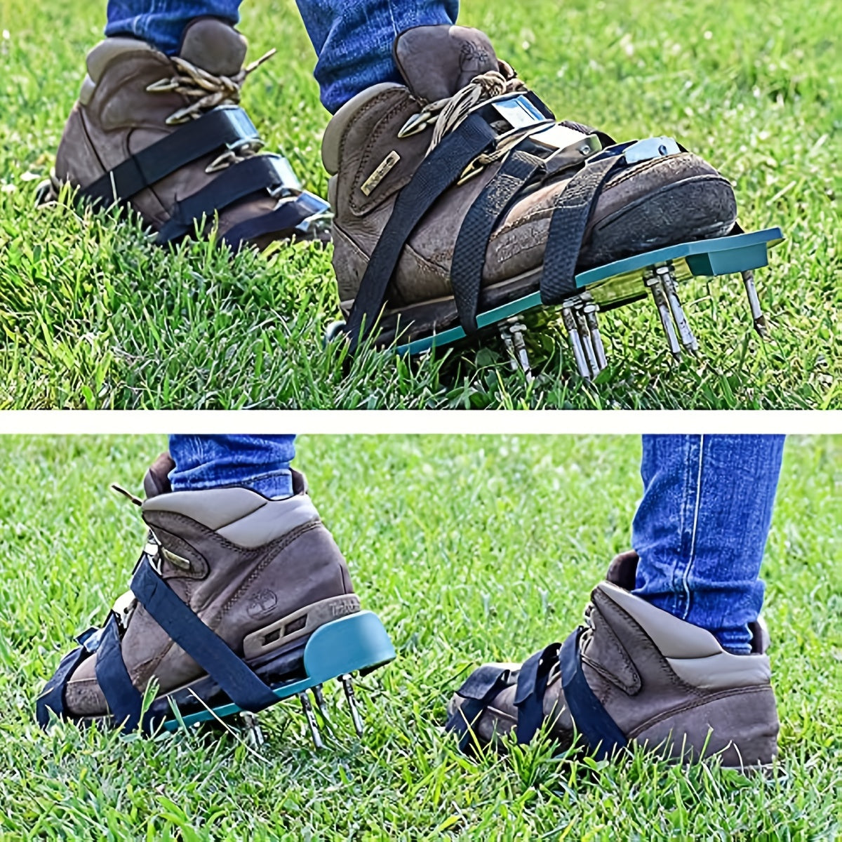 Lawn Aerator Shoes for Yard Aerating Grass Soil Aeration Tool