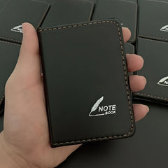 Pocket Notebook Mini Notepad Handbook Leather Crimping Notebook