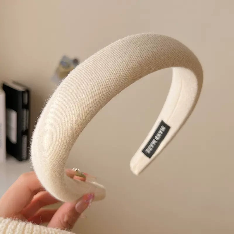 Colorful Fabric Padded Headband Hair Hoop Women Hair Accessory