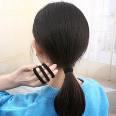 Thick Hair Holders Elastics Rubber Bands No Damage For Thick Heavy & Curly Hair