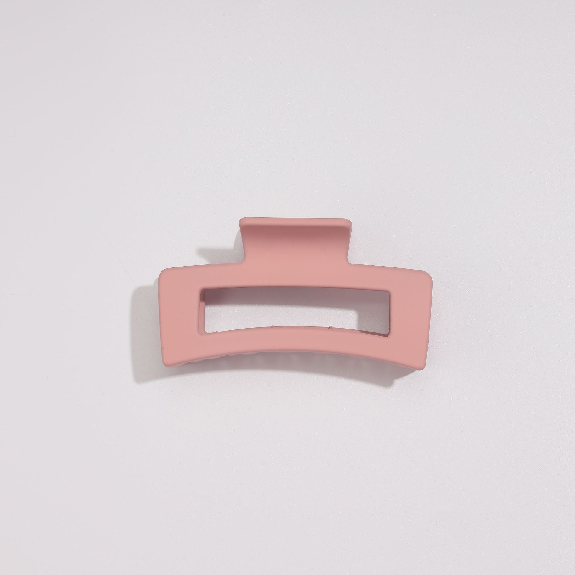 Frosted Square Hair Claw Accessory