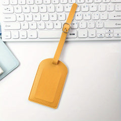 PU Leather Luggage Tag Flap Travel Accessories