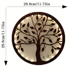 Creative LED Life Tree Lamp - Wooden Hanging Home Decoration
