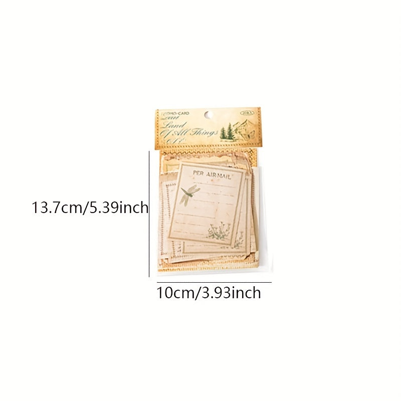 30pcs Vintage Stickers Art Supplies DIY Scrapbooking Collage Material