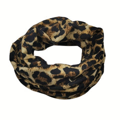Leopard Print Beanie Lightweight Skull Hat Chemo Cap Turban Hats