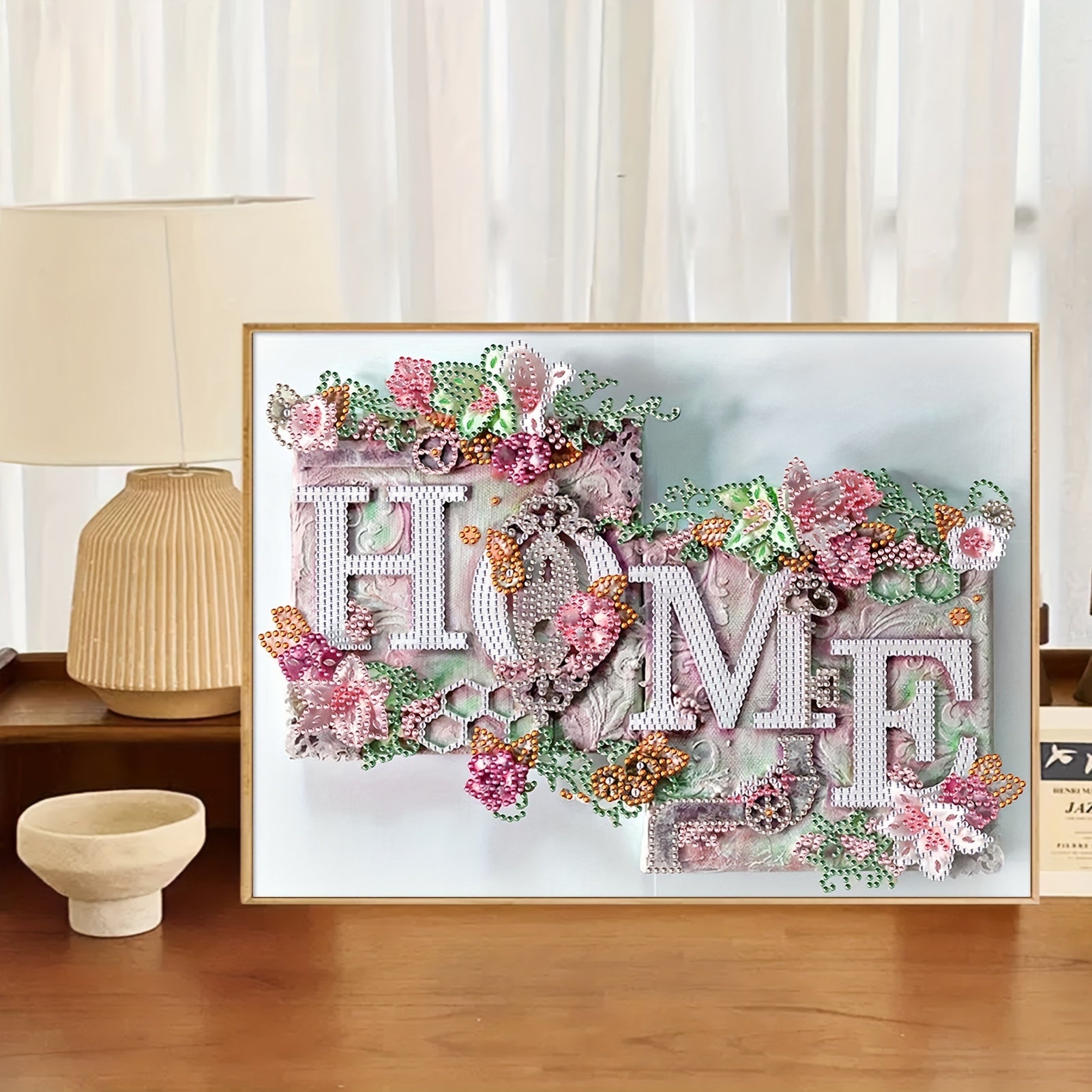 5D HOME Pattern Diamond Painting Set 29 97x39 88 Cm