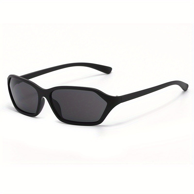 Y2K Wrap Around Sunglasses Cyberpunk Mirror Lens Glasses UV400