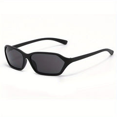 Y2K Wrap Around Sunglasses Cyberpunk Mirror Lens Glasses UV400